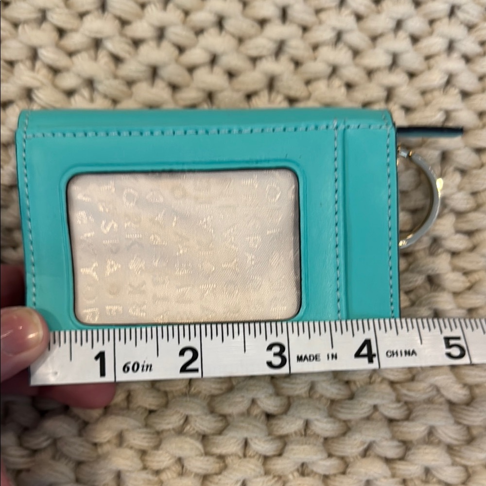 Turquoise Keychain Wallet - Picture 5 of 5